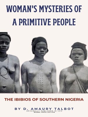 cover image of Woman's Mysteries of a Primitive People